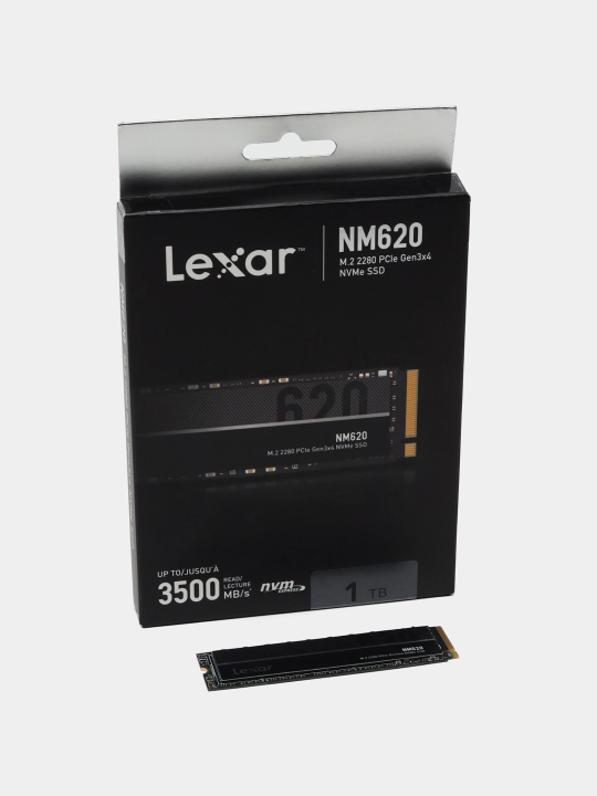 SSD накопитель Lexar NM620, M.2 2280, NVMe, 1 TБ - 