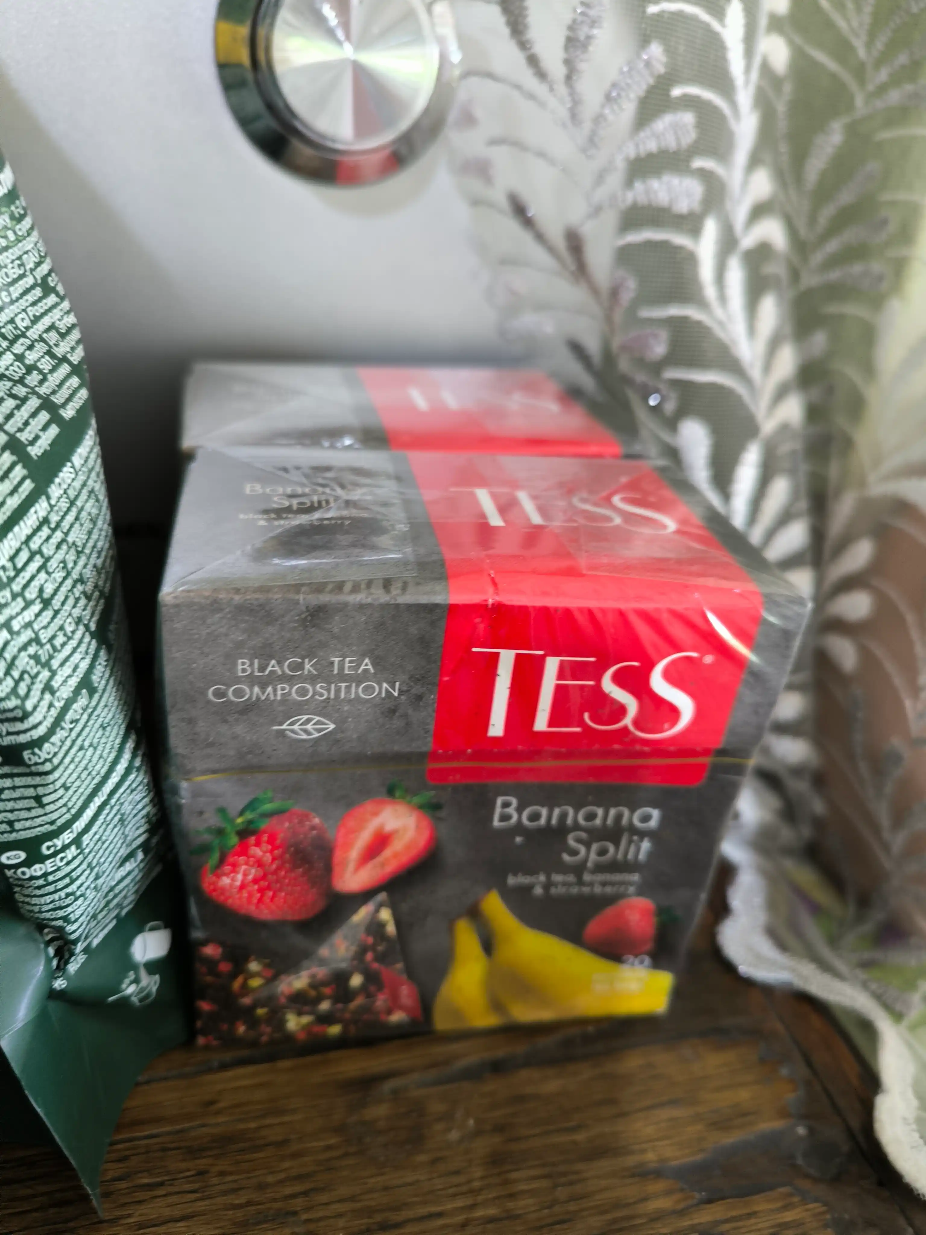 Чай черный Tess Banana Split, 1.8 гр, 20 пирамидок