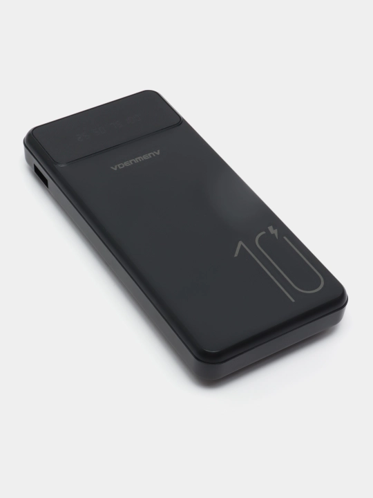 Tashqi akkumulyator Power bank 20000 mA/soat, 10000 mA/soat, tez zaryadlash kabel bilan