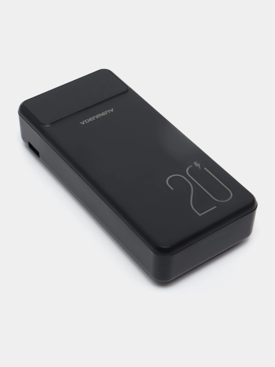 Tashqi akkumulyator Power bank 20000 mA/soat, 10000 mA/soat, tez zaryadlash kabel bilan