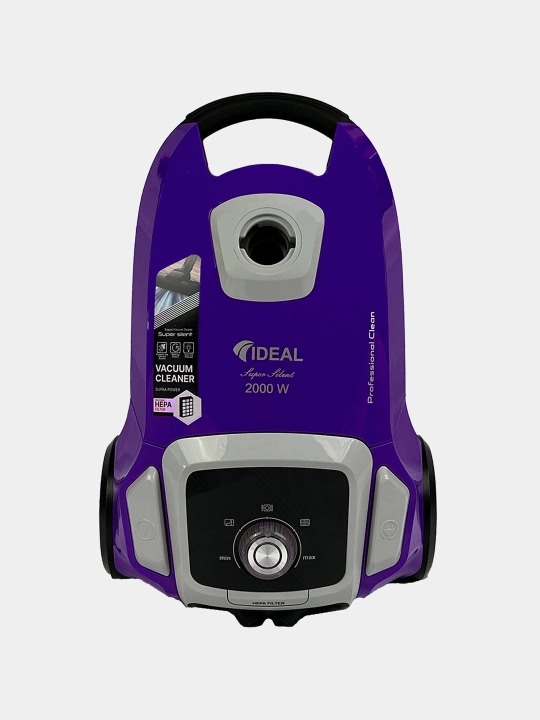 Пылесоc Ideal VC-2000, 2000 Вт, Hepa фильтр, 8 м