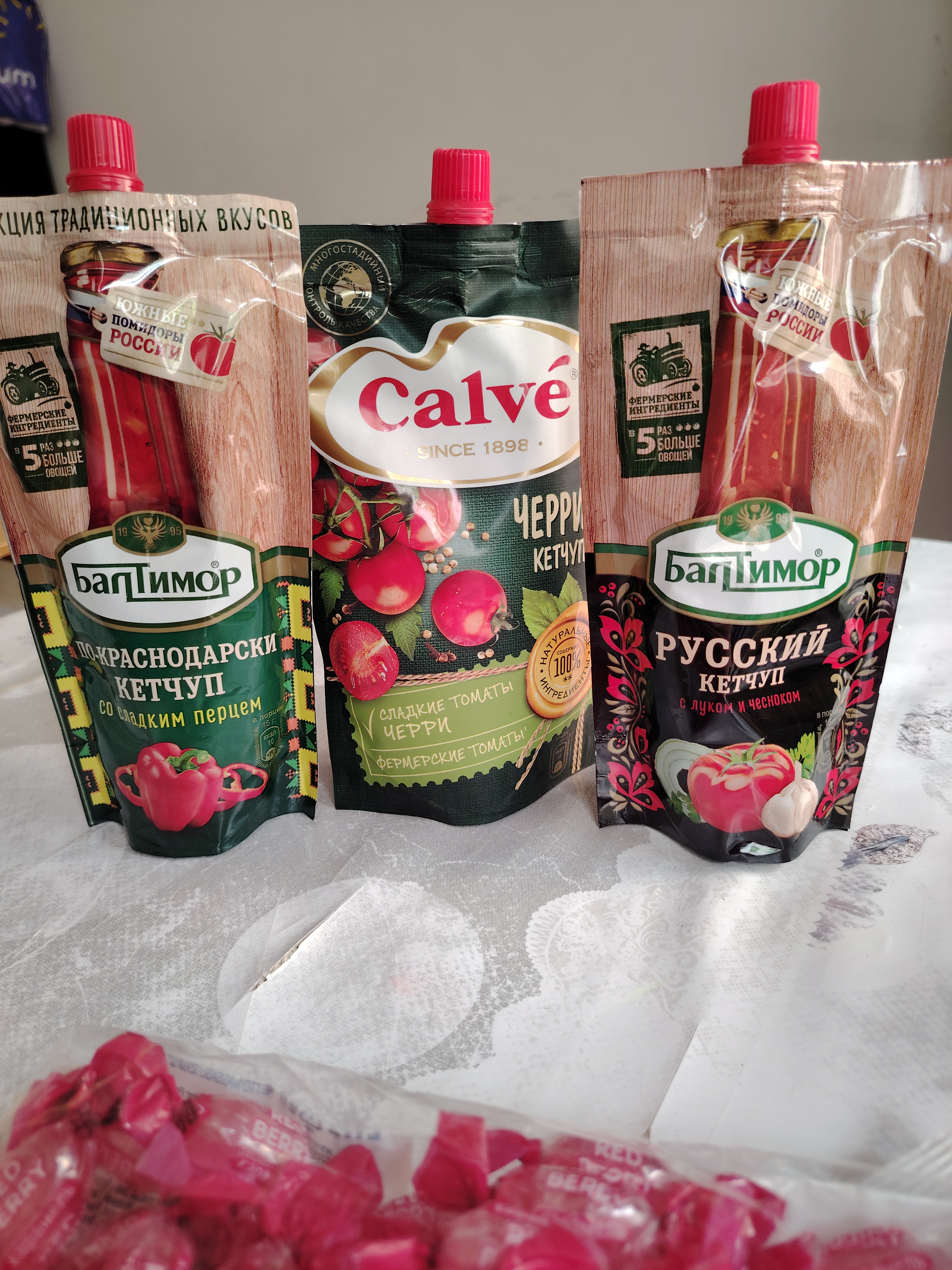 Кетчуп Calve "Черри", 350 г