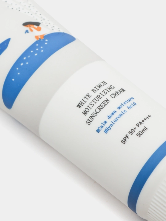 Oqarituvchi, suvga chidamli, quyoshdan himoya kremi WITHE BIRCH ISOLATIONS, 50 ml, SPF50+