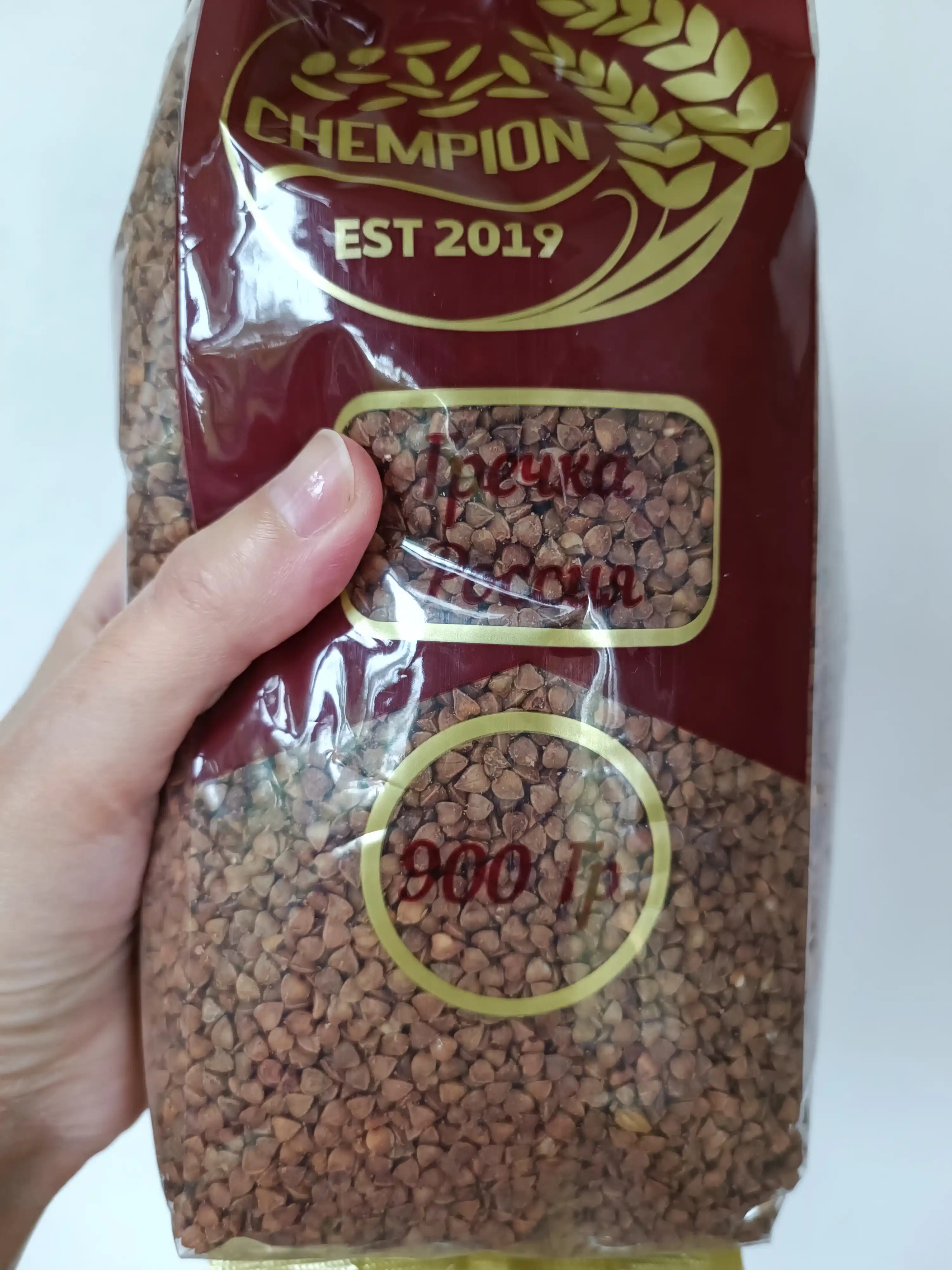 Гречка Chempion "Россия", 900 г