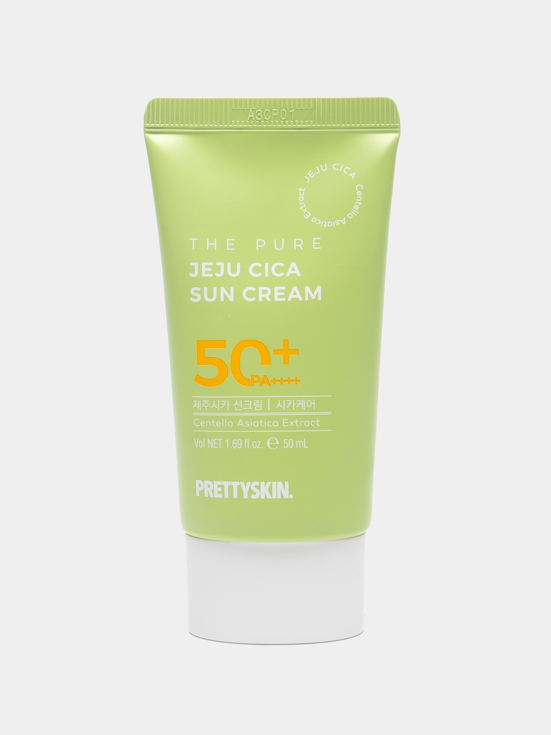 Krem quyoshdan himoyalovchi Pretty Skin Jeju Cica 50+, PA++++, 50 ml