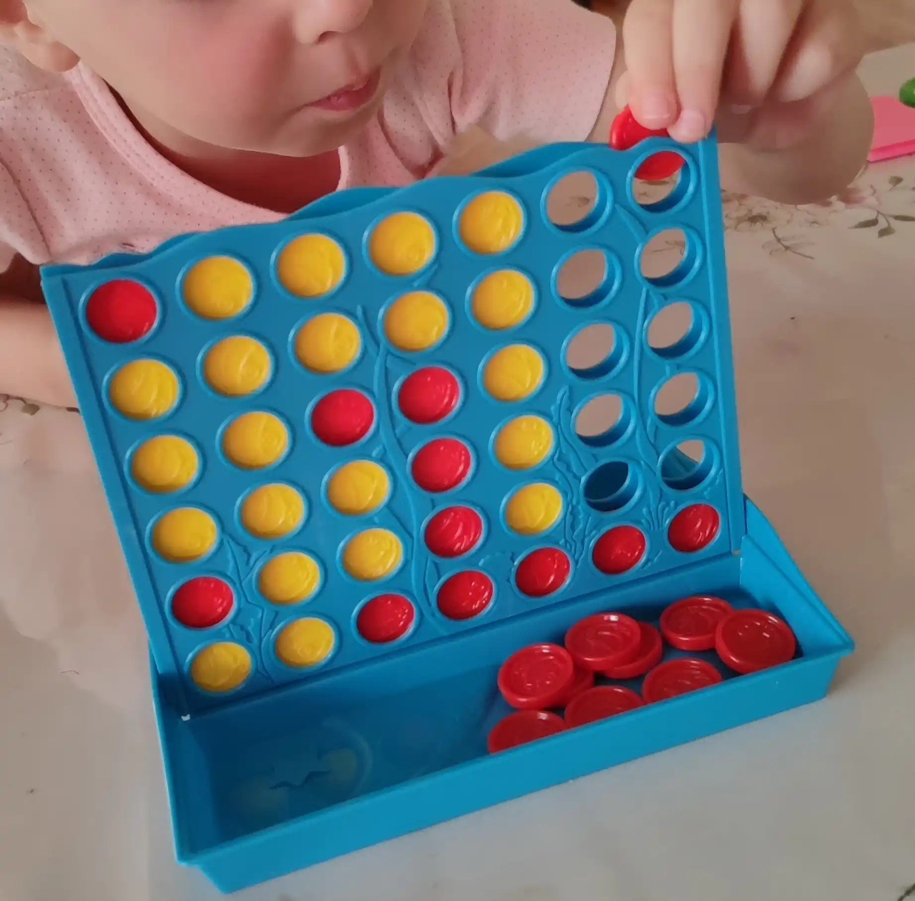 Настольная игра на логику "4 в ряд", развивающая игра "Пятнашки"