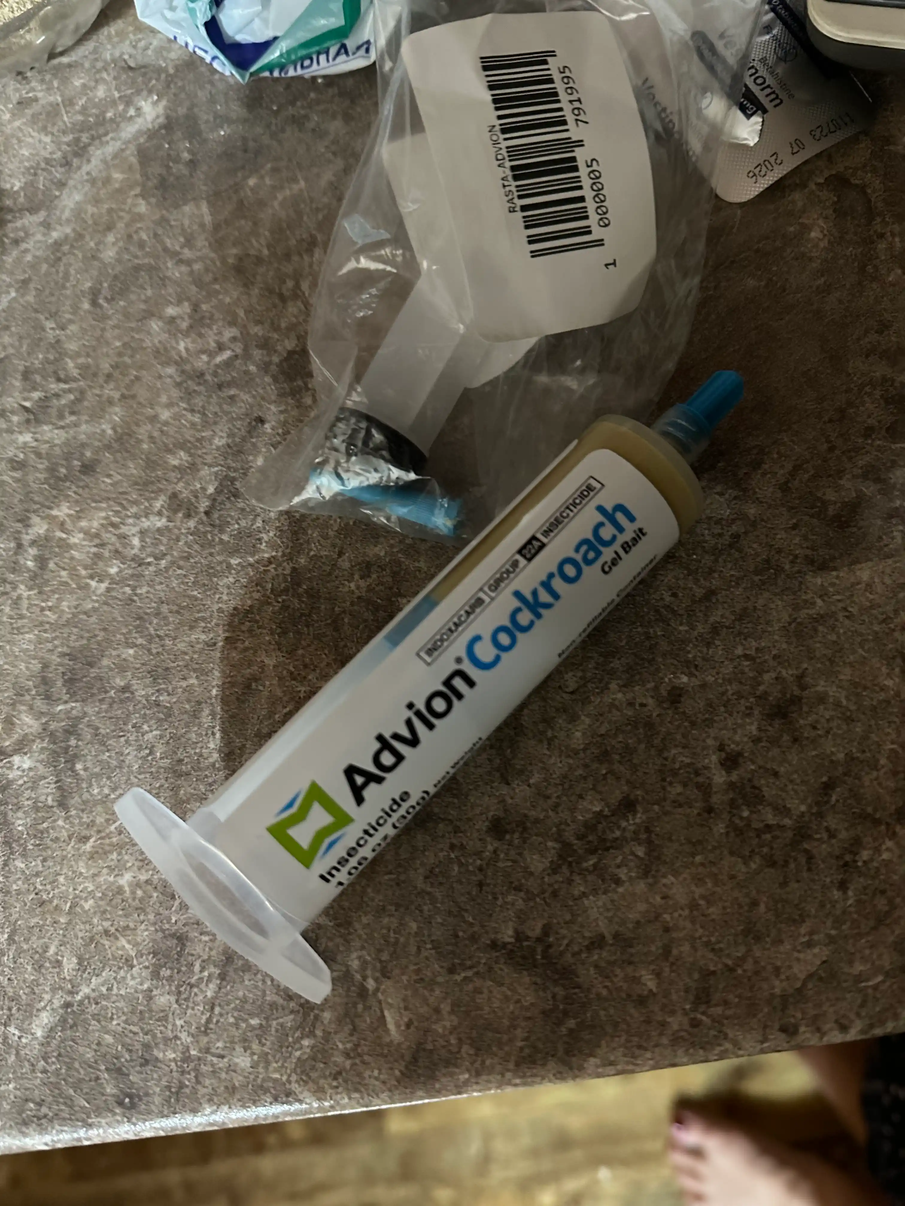 Шприц-гель от тараканов Advion Cockroach