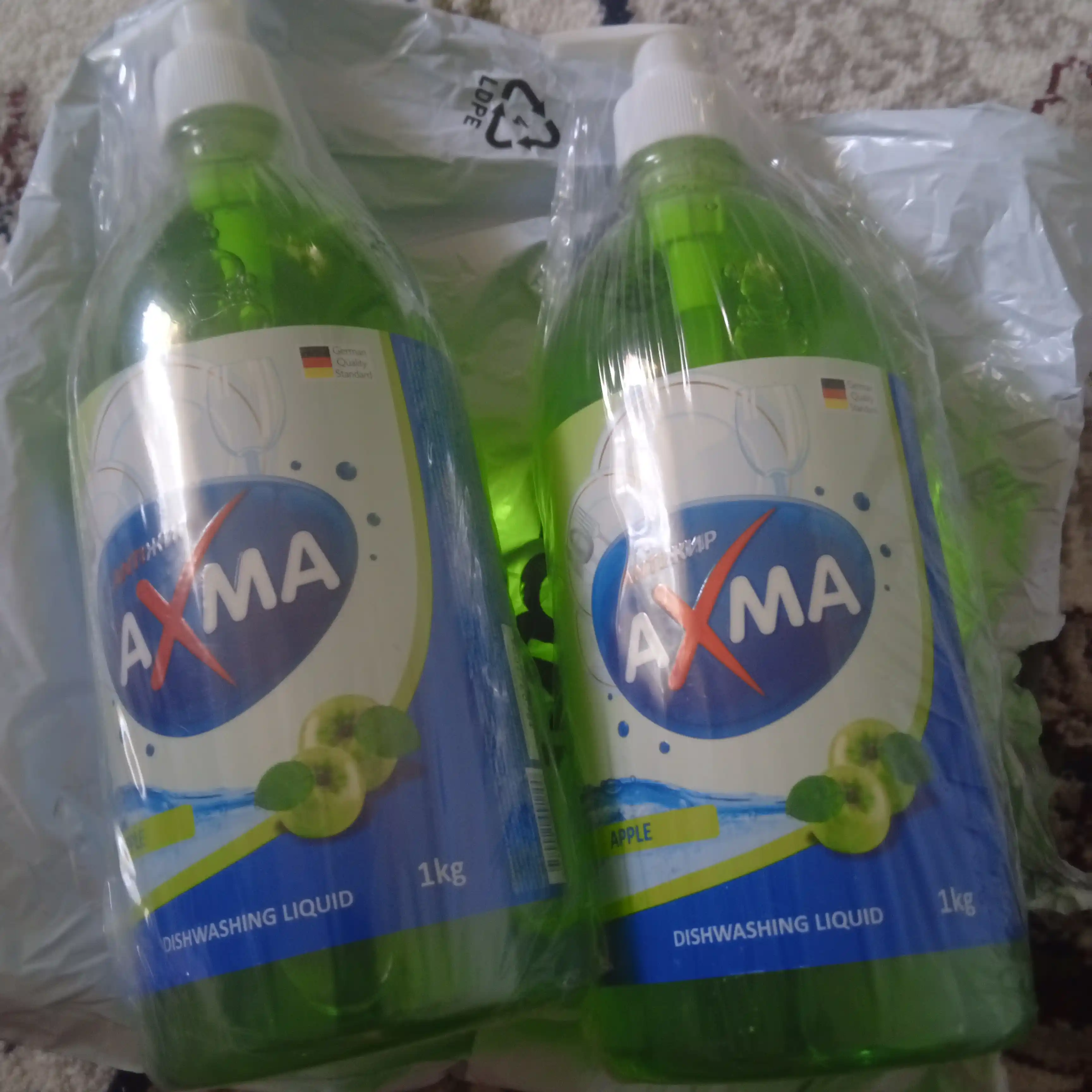 Idish yuvish vositasi AXMA olma, 1 kg