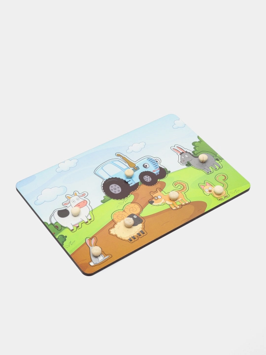 Развивающая игрушка в стиле Монтессори, вкладиш сортер