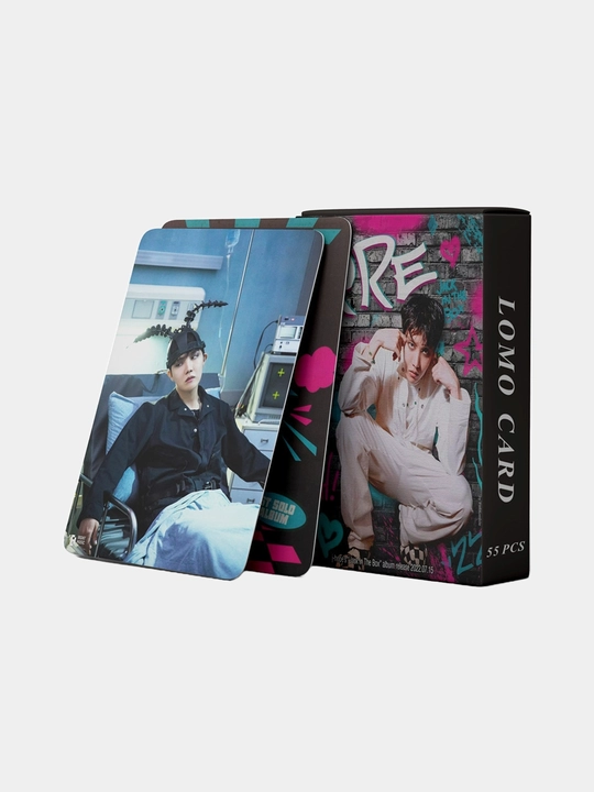 To'plamli LOMO kartalari K-POP BTS, 55 dona