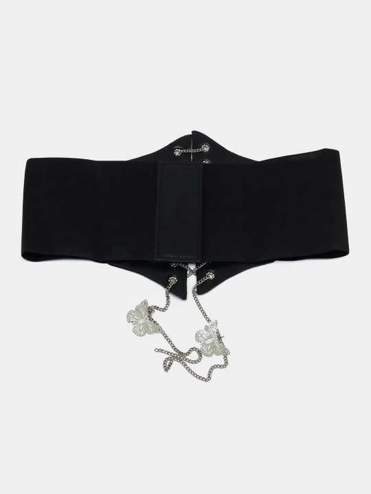 Корсет с бабочками, ремень широкий на талию