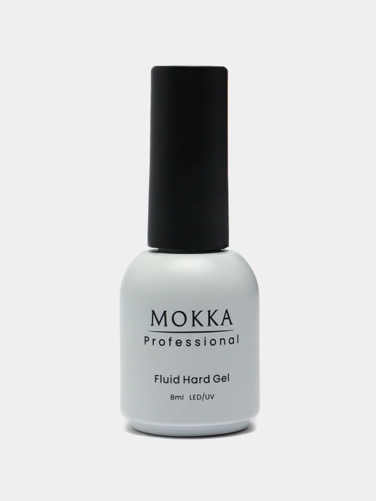 Rangli gel lak suyuq poligel Opal MOKKA, UV/LED chiroqda quriting, 8 ml