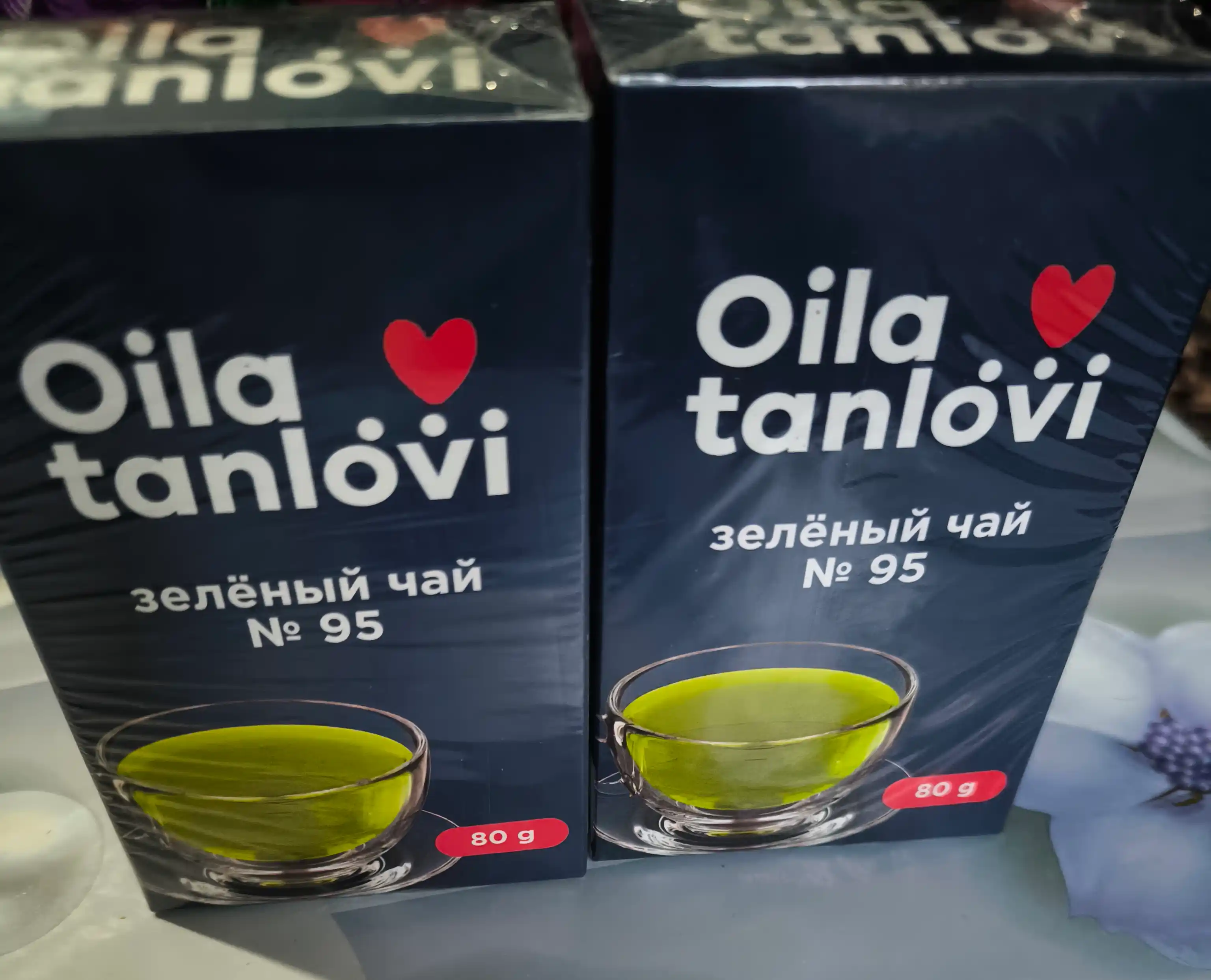 Ko'k choy Oila tanlovi №95, 80 g