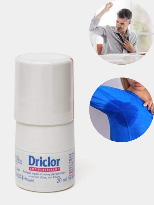 Driclor antiperspirant ayollar va erkaklar dezdoranti, terlashga qarshi