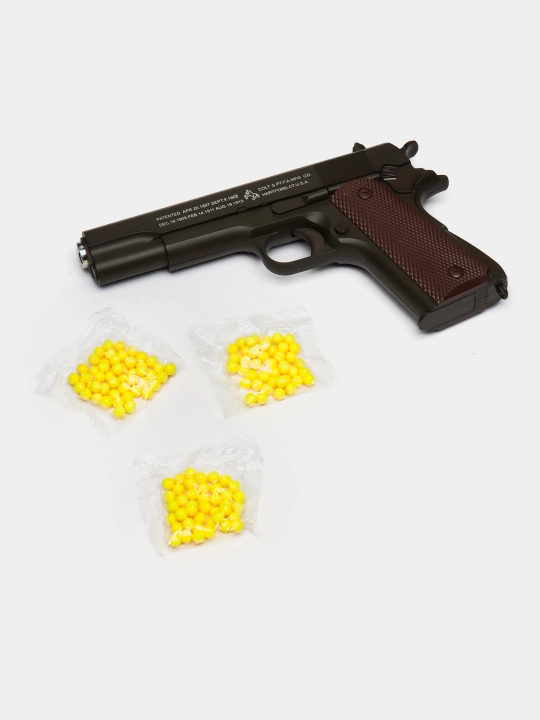 Pistolet pnevmatik, temir miltiq, Desert, straykbol to'pponch+150 dona o'qlar