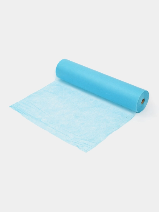 Bir martalik choyshablar SPANBOND, rulonda, 100 dona