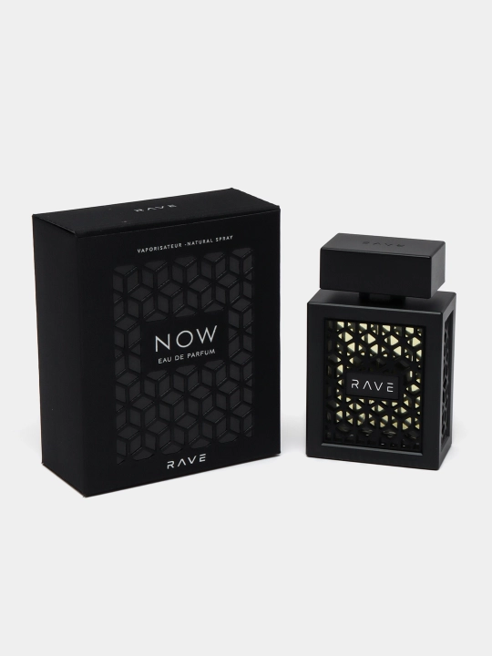 Parfyumlangan suv NOW Black Eau De Parfum by Lattafa Rave UAE, 100 m - 