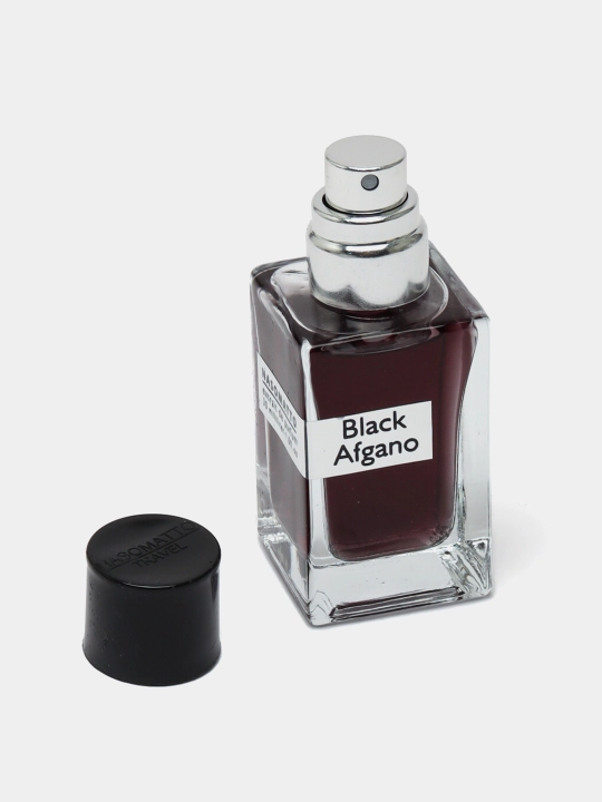 Parfyumlangan suv Black Afgano Nasomatto, uniseks