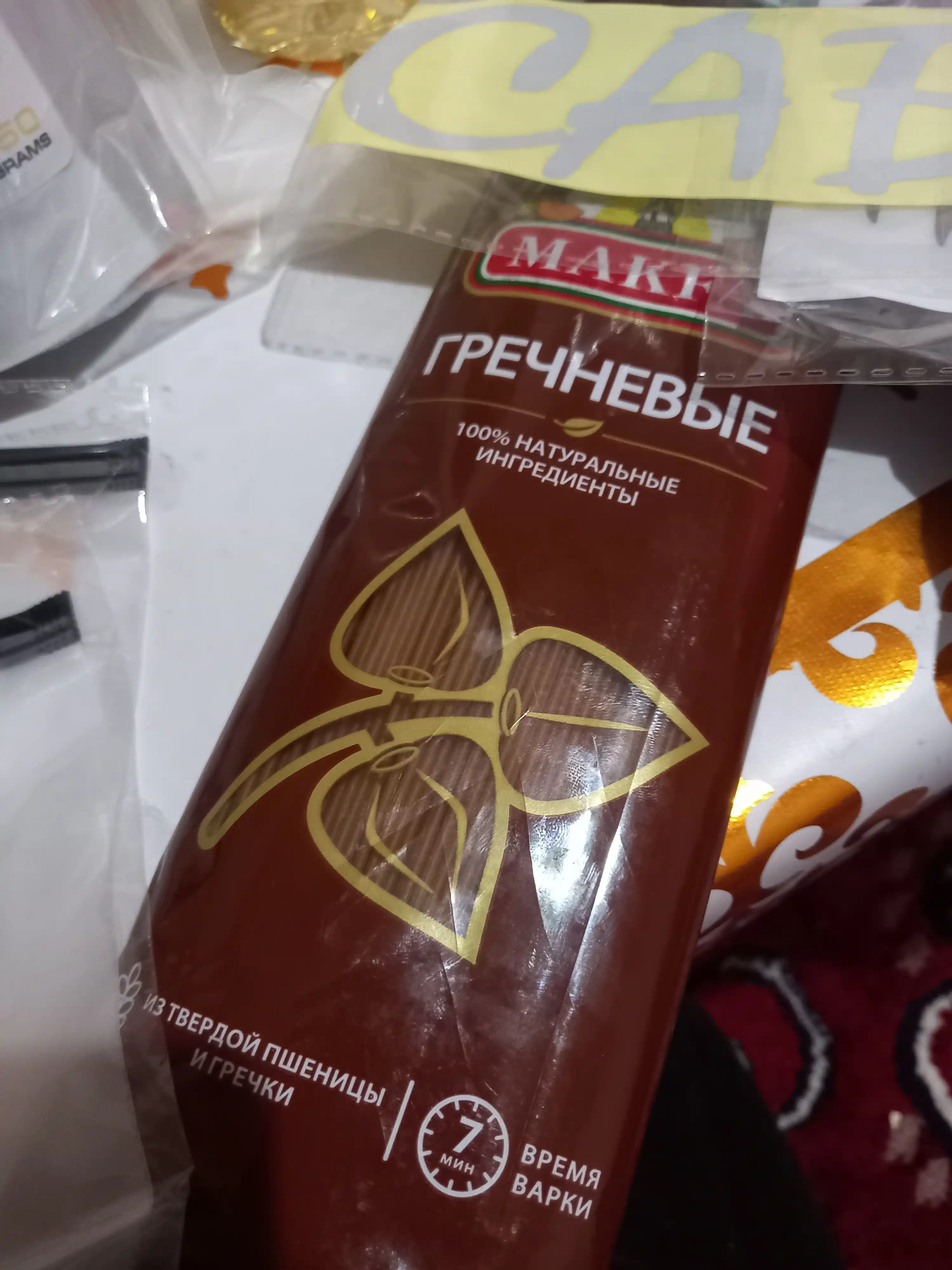 Grechkali vermishel MAKFA, uzun, 500 g