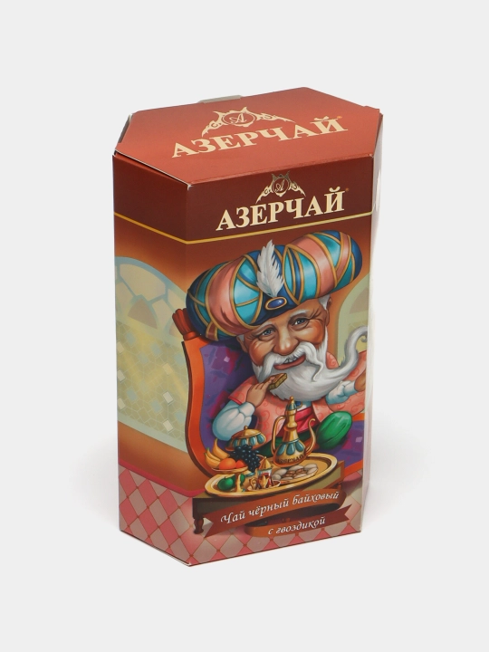 Qora choy bayxoviy Azerchay Yakubovich, chinnigullar bilan, 100 g * 20 - 