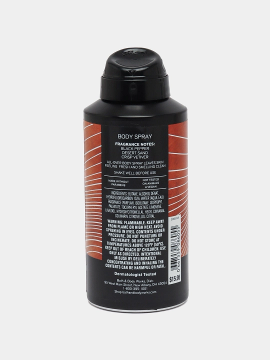 Мужской спрей для тела Bath&Body Works