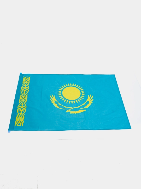 Polyesterdan tayyorlangan Qozog'iston bayrog'i, 1 * 1.5 m - 