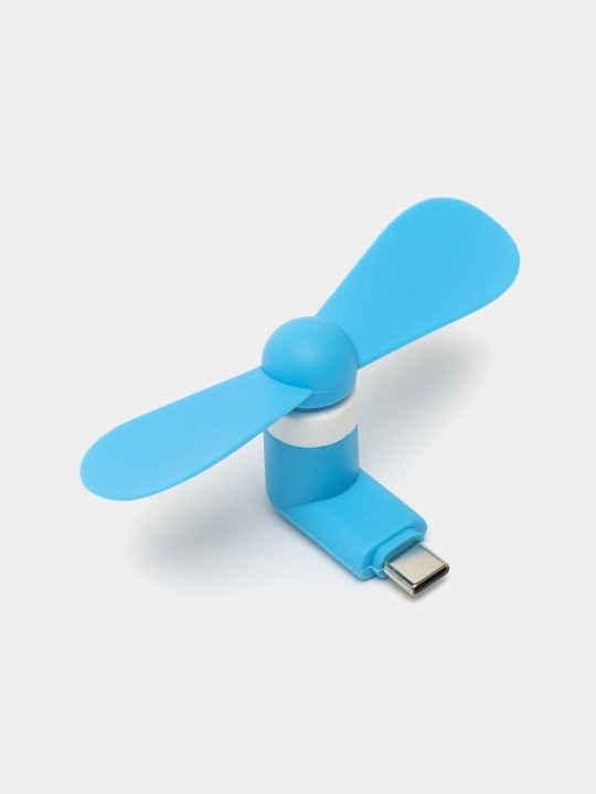 Portativ mini ventilyator, universal, Type-C, Micro, Lightining
