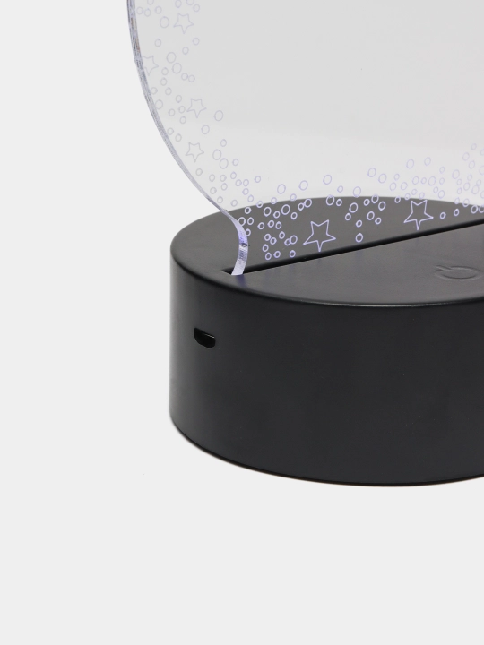 Ko'p rangli 3D tungi chiroq, 7 orqa yorug'lik rejimli, markerli, RGB