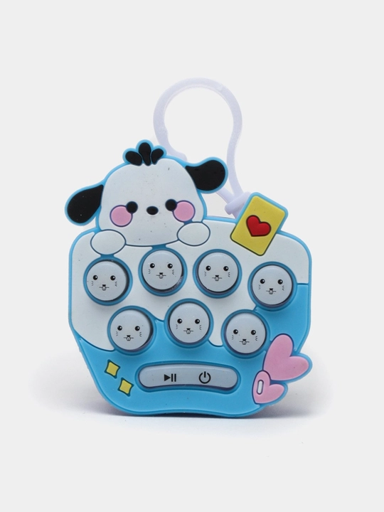 Pop it elektron qo'l uchun stressga qarshi kurash o'yinchoqi, bolalar uchun, brelok