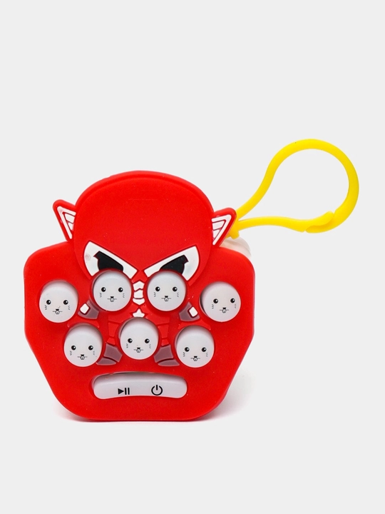Pop it elektron qo'l uchun stressga qarshi kurash o'yinchoqi, bolalar uchun, brelok