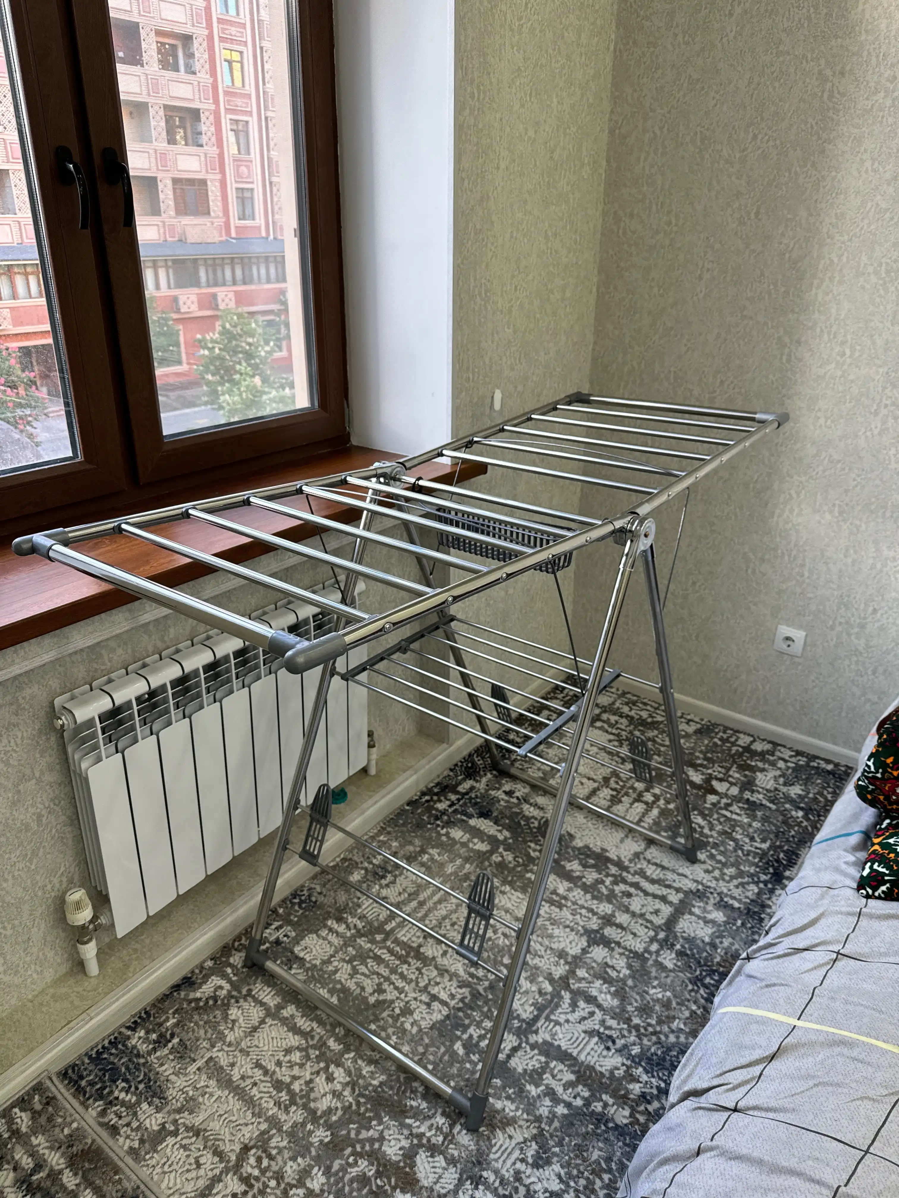 Сушилка для белья напольная Sofiya New Сamera, нержавеющая сталь