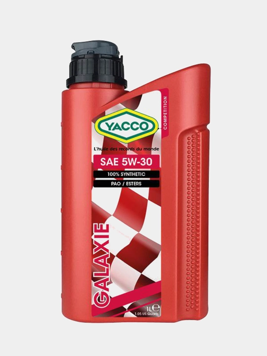 YACCO GALAXIE 5W30 - 100% cинтетическое моторное масло, 1 л