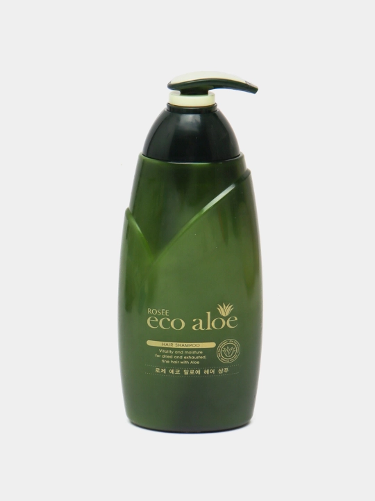 Barcha soch turlari uchun universal shampun, Rosee, Eco aloe, Eco Argan, Black garlic, Sibjangsaeng Vidanmo, 760 ml
