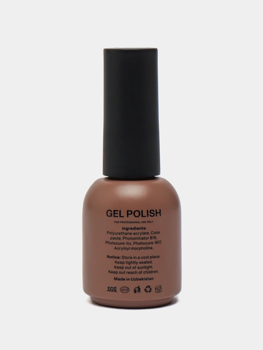 GALAXY MOKKA tirnoqlar uchun yorug‘lik qaytaruvchi gel-lak, 8 ml