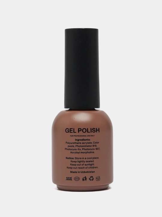 GALAXY MOKKA tirnoqlar uchun yorug‘lik qaytaruvchi gel-lak, 8 ml