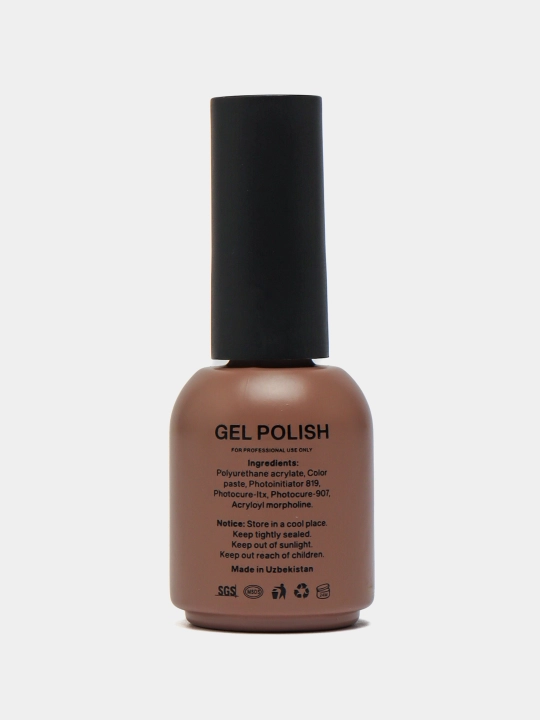 GALAXY MOKKA tirnoqlar uchun yorug‘lik qaytaruvchi gel-lak, 8 ml