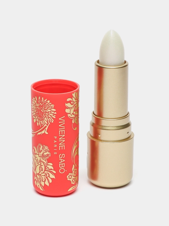 Vivienne Sabo Balm Fantaisie lablar uchun bo'yog'-balzam, ton 01 shaffof porlash, 4 g