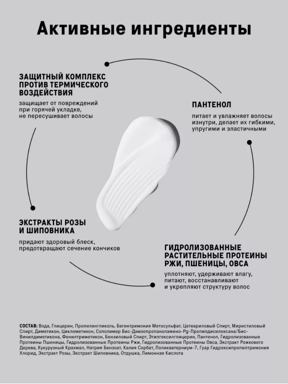 Несмываемый крем-спрей кондиционер для волос, The Act, Термозащита и Уход,  200 мл купить по низким ценам в интернет-магазине Uzum (1025024)