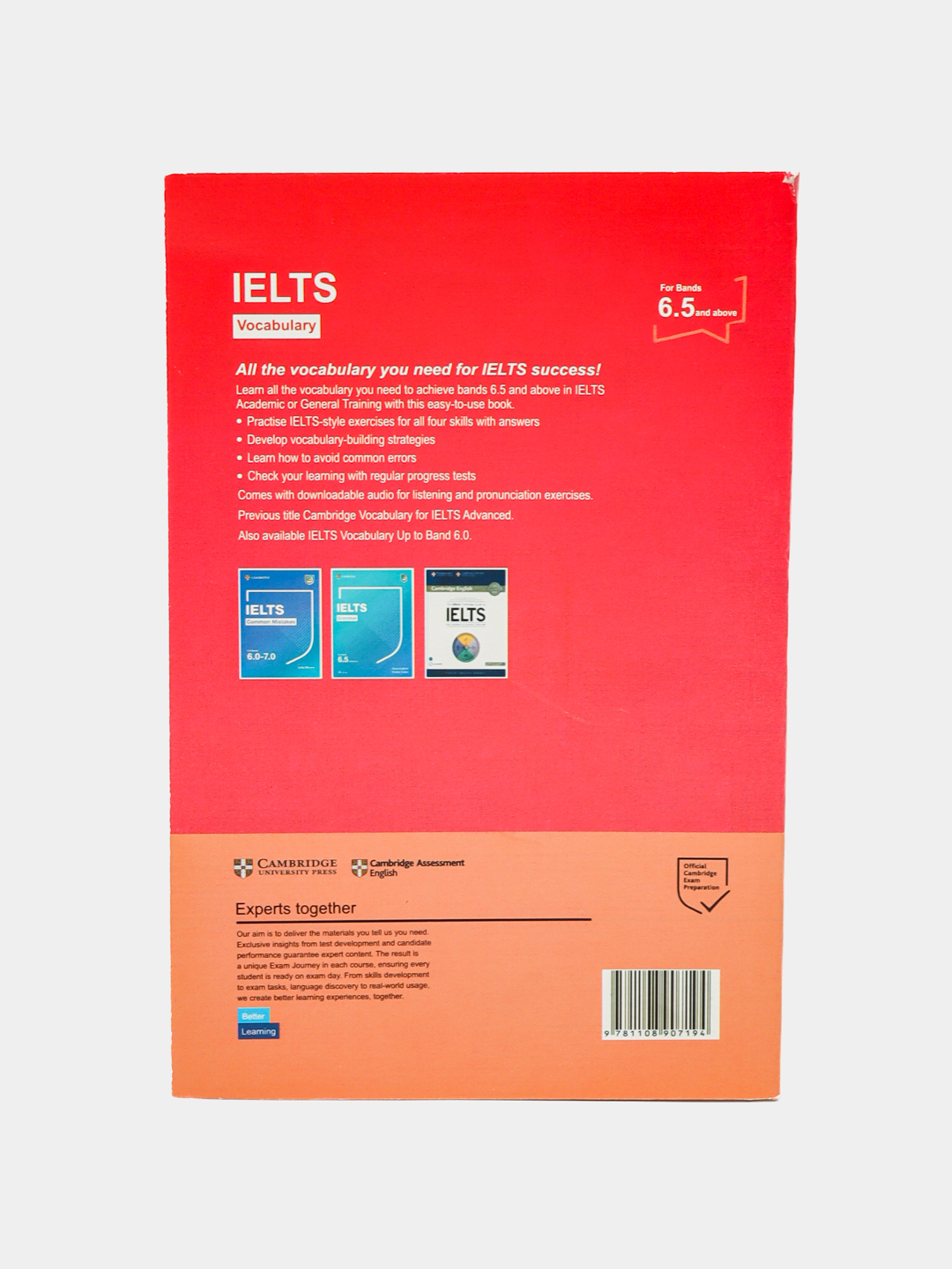 IELTS Vocabulary For Bands 6.5 and above With Downloadable