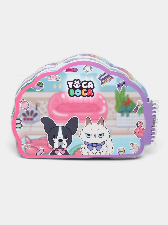 Yopishqoq kitob, stikerlar, barbi, modachi, toka-boka, avatar, labubu