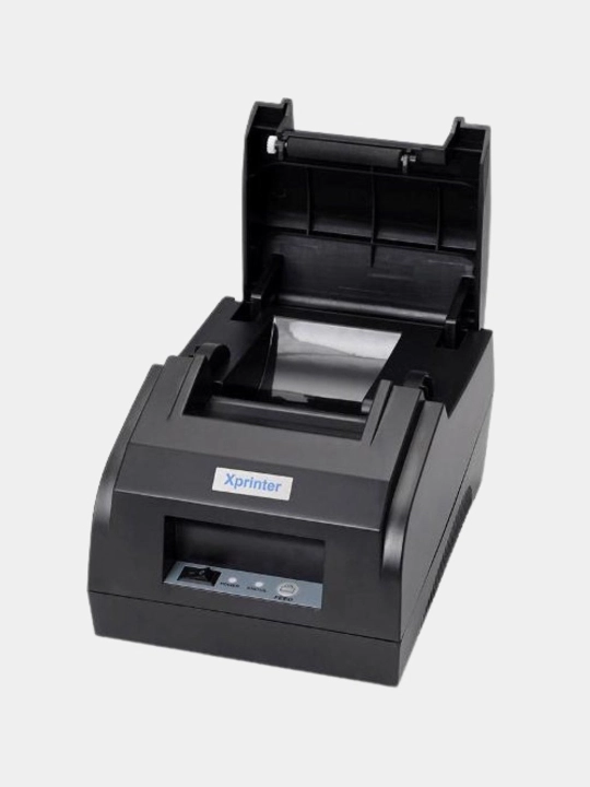 Чек термопринтер Xprinter XP-58IIL, Lan сетевой + USB, 58 мм