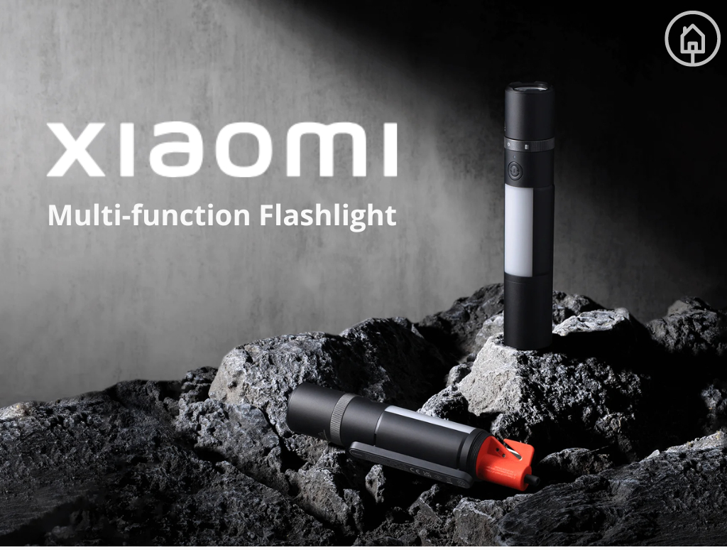 Многофункциональный фонарик Xiaomi Mi Multi-function Flashlight, со  встроенным лезвием купить по низким ценам в интернет-магазине Uzum (905364)