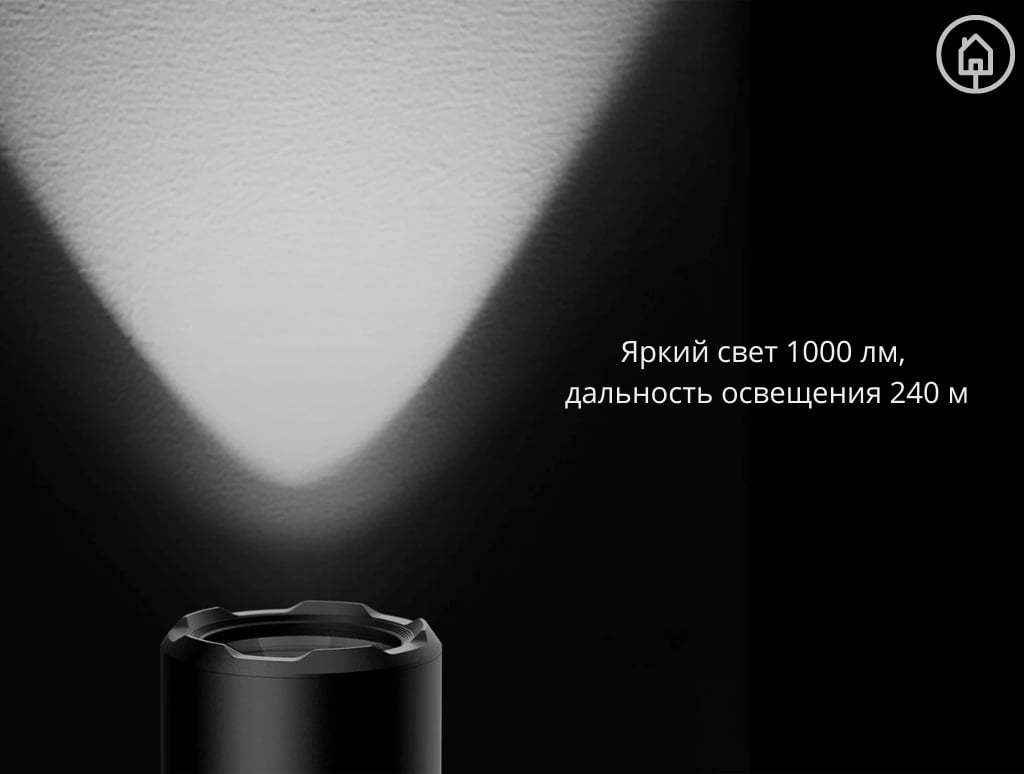 Многофункциональный фонарик Xiaomi Mi Multi-function Flashlight, со  встроенным лезвием купить по низким ценам в интернет-магазине Uzum (905364)