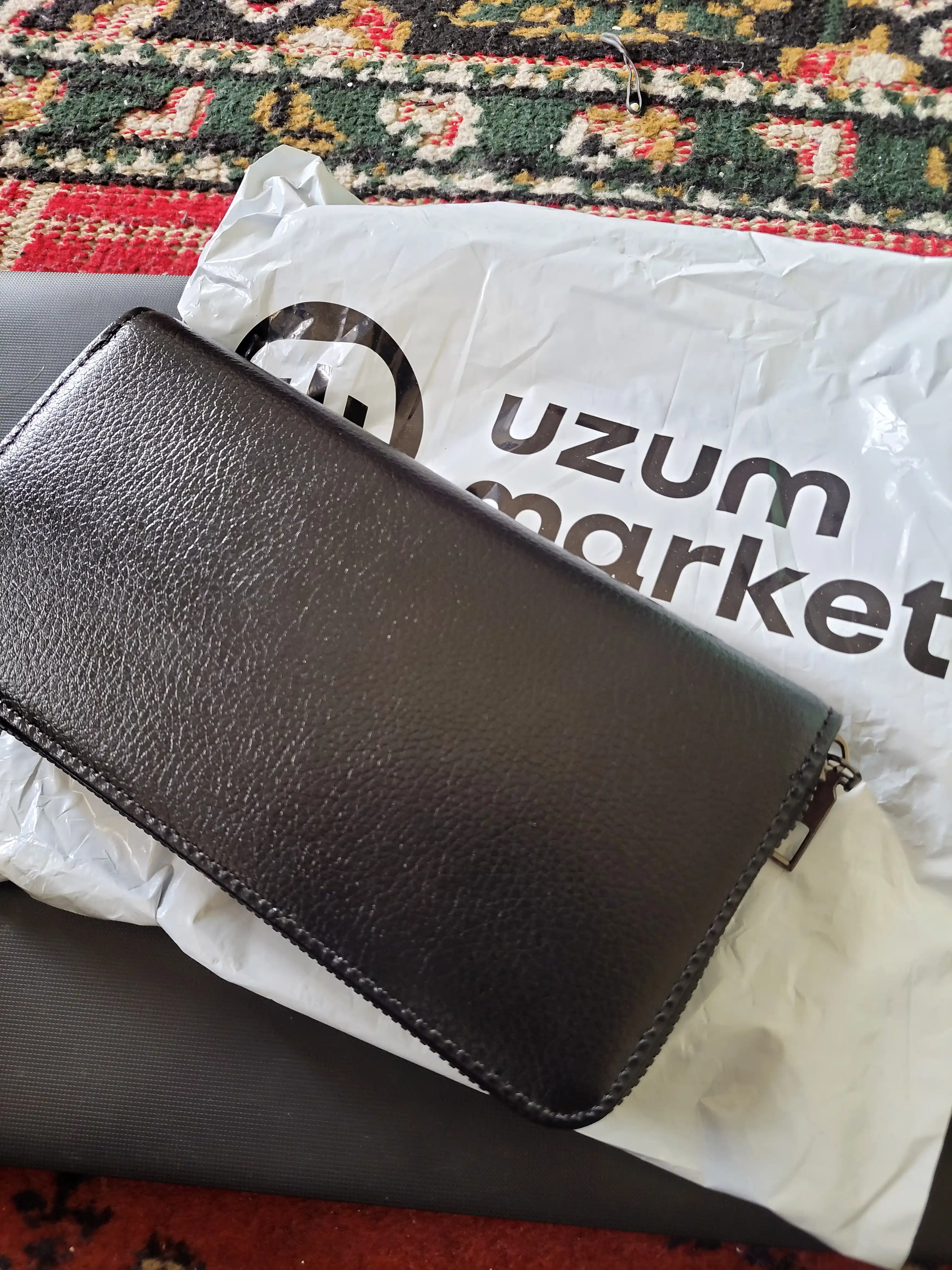 Erkaklar hamyoni, hamyon, charm, klatch, telefon, hujjatlar, pullar uchun