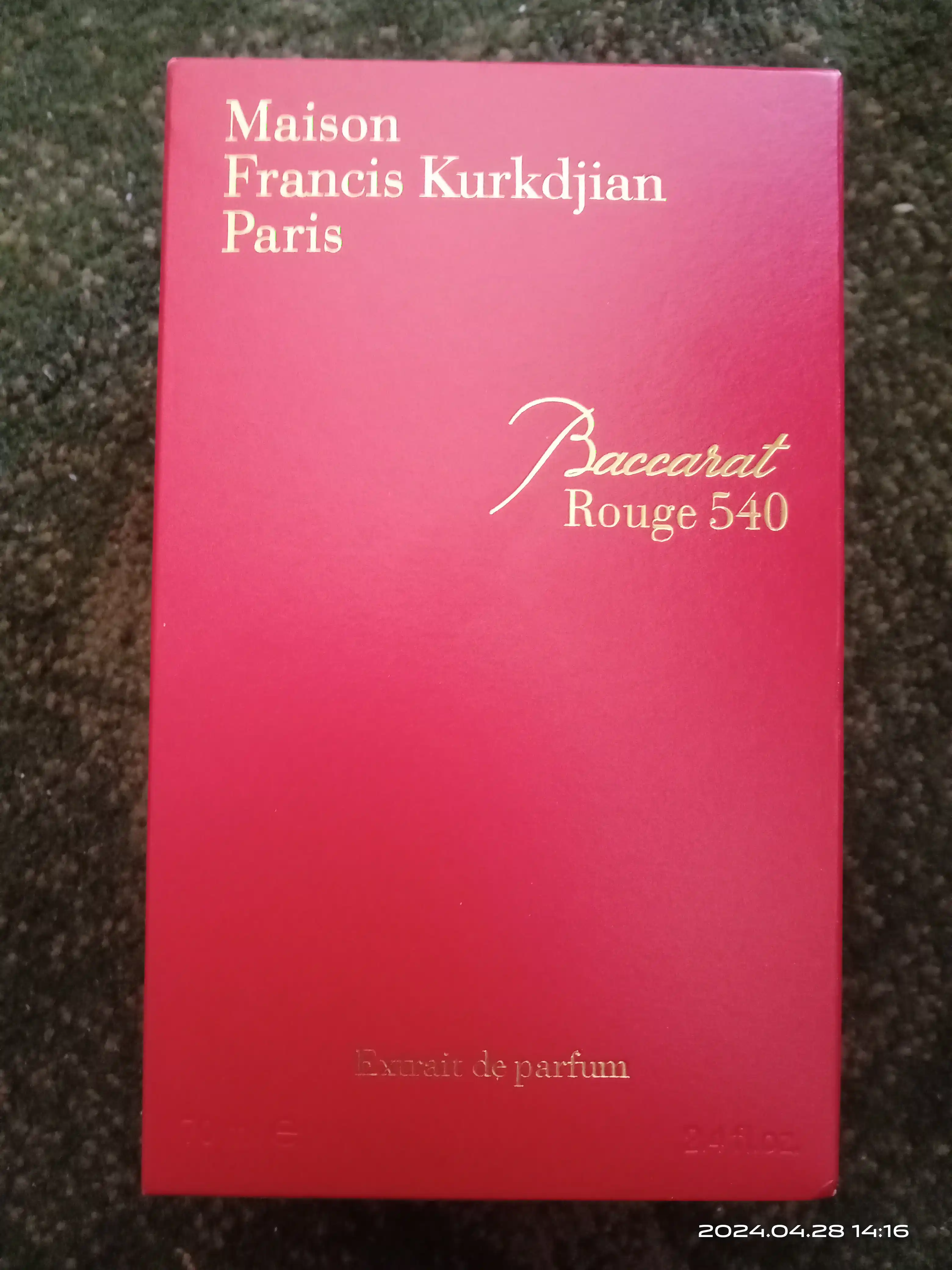 Духи MFK Baccarat Rouge 540, Unisex Extrait de Parfum, 70 мл