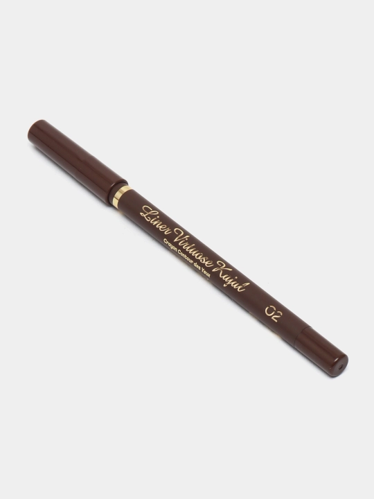 Карандаш для глаз Vivienne Sabo Liner Virtuose Kajal, тон 02 коричневый, 0.9 г - 