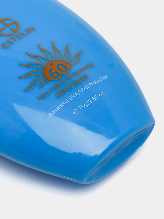 Солнцезащитный крем Estelin Ultra-Light & Moisturizing Sunscreen SPF 60 PA+++, 75 г