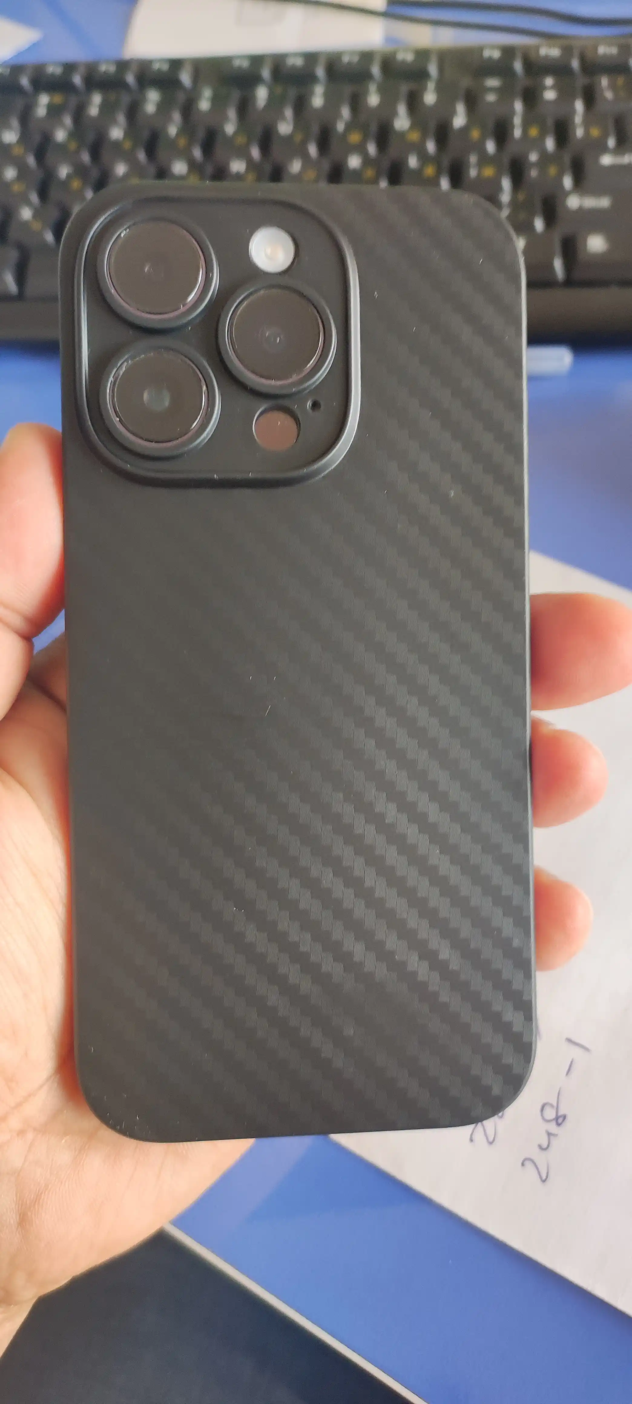 Чехол в стиле карбона, для iPhone X, XR, XS, 11, 12, 13, 14, 15, 16 Pro, Max, Mini, Plus