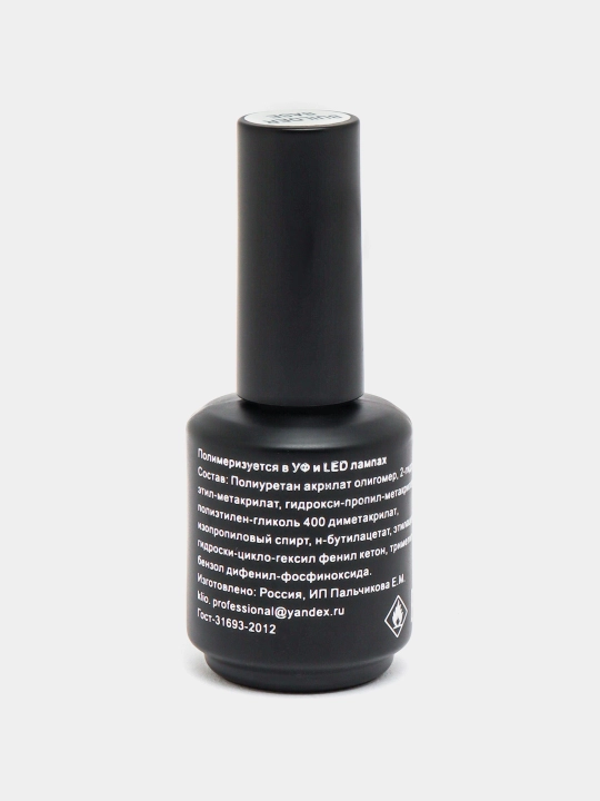 Shaffof asos Klio, tirnoqlarni mustahkamlash uchun 15 ml