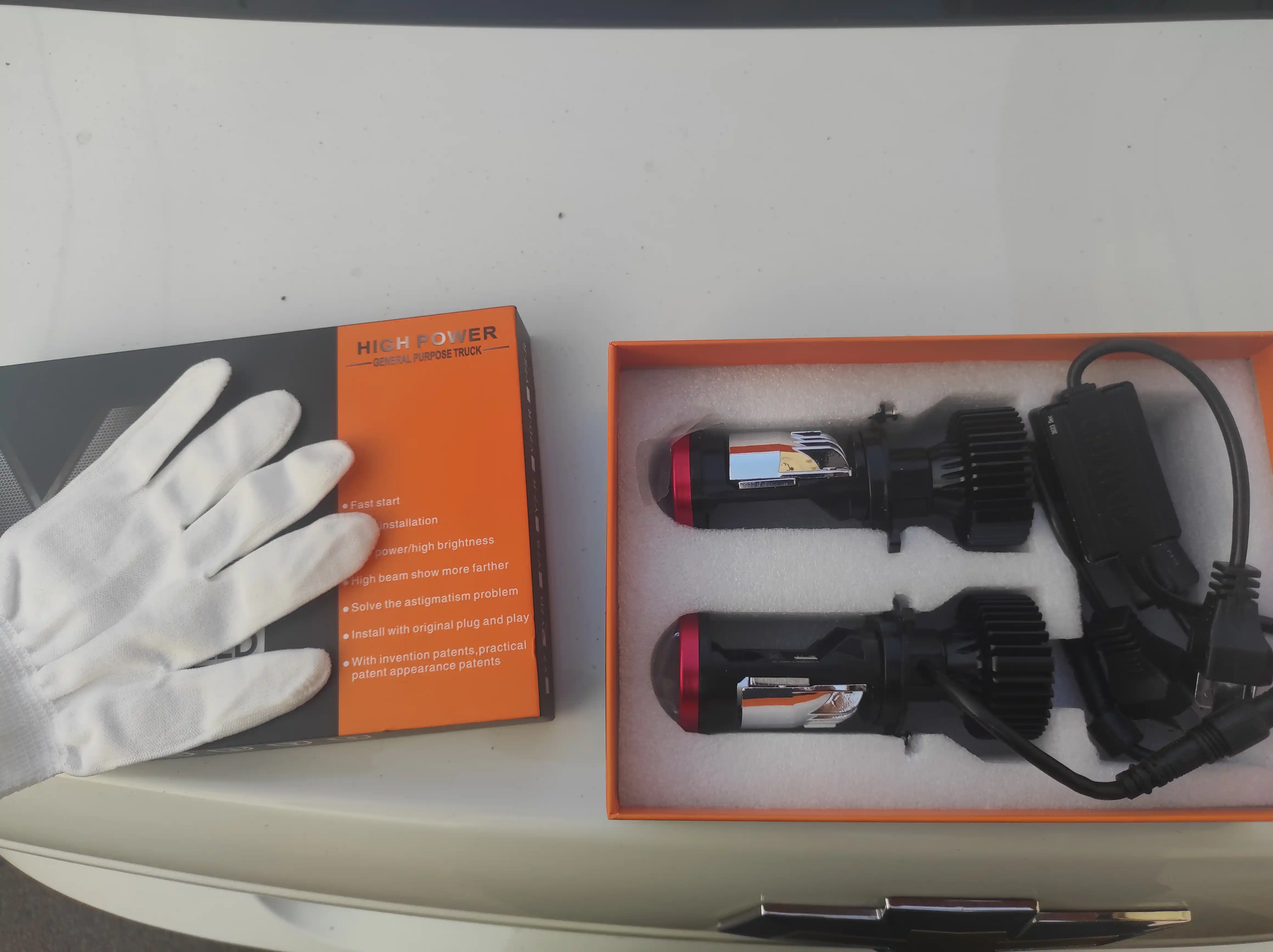 Svetodiodli lampalar H4, Y7 mini Led linzali аvtomobil uchun Cobalt, Gentra, Nexia 3 Spark